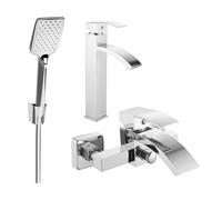 Mexen Libra R62 ensemble de bain, chrome - 745113R62-00 5541 5907709187641