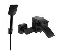Mexen Libra R62 mitigeur de baignoire avec ensemble de douche, noir - 74513R62-70 5552 5907709187757