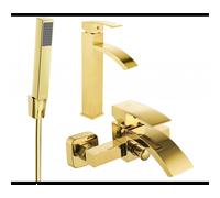 Mexen Libra R77 ensemble de baignoire, or - 745113R77-50 5539 5907709187627