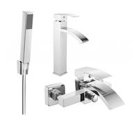 Mexen Libra R77 ensemble de bain, chrome - 745113R77-00 5538 5907709187610
