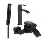 Mexen Libra R77 ensemble de bain, noir - 745113R77-70 5540 5907709187634