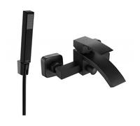 Mexen Libra R77 robinet de baignoire avec ensemble de douche, noir - 74513R77-70 5549 5907709187726