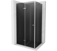 Mexen Lima cabine de douche pliante 70 x 120 cm, graphite, chrome - 856-070-120-01-40 3936 5907709104778