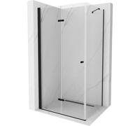 Mexen Lima cabine de douche pliante 80 x 100 cm, transparente, noire - 856-080-100-70-00 3901 5907709104464