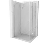 Mexen Lima Duo cabine de douche pliante 90 x 70 cm, transparent, chrome - 856-090-070-02-00 4009 5903163388266