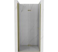 Mexen Lima porte de douche pliable 90 cm, transparent, doré - 856-090-000-50-00 2596 5907709130906