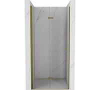 Mexen Lima Porte de douche pliante 90 cm, transparente, or - 856-090-000-50-00