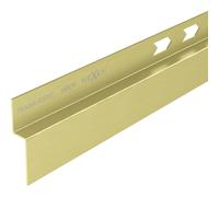 Mexen Line-B plinthe inclinée murale 180 cm droite, or brossé - 185502180R 53098 5905315933720