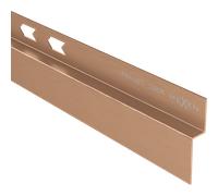 Mexen Line-B plinthe murale inclinée 120 cm gauche, cuivre brossé - 186502120L 105688 5907931966441