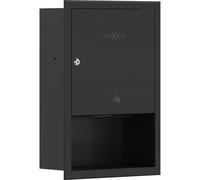 Mexen Linox conteneur de serviettes en papier encastré, noir mat - 70K003-70 102467 5905315997814