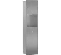 Mexen Linox récipient encastré pour serviettes en papier avec poubelle, inox - 70K003-01 - 70K002-01 102468 5905315997784