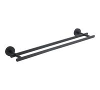 Mexen Loft double porte-serviettes, noir - 7012625-70 409 5907709107960