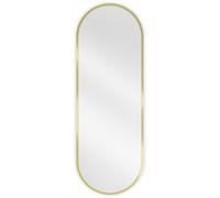 Mexen Loft miroir de salle de bain ovale 100 x 35 cm, cadre doré - 9851-100-035-000-50 25772 5905315069887