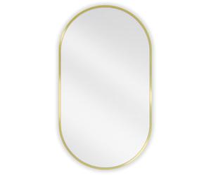 Mexen Loft miroir de salle de bain ovale 80 x 45 cm, cadre doré - 9851-080-045-000-50 25768 5905315069849
