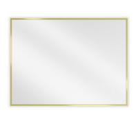 Mexen Loft miroir de salle de bain rectangulaire 80 x 60 cm, cadre doré - 9852-080-060-000-50 25787 5905315070036