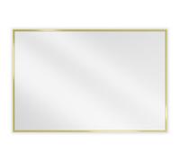 Mexen Loft miroir de salle de bain rectangulaire 90 x 60 cm, cadre doré - 9852-090-060-000-50 25788 5905315070043