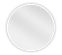 Mexen Loft miroir de salle de bain rond 30 cm, cadre blanc - 9850-030-030-000-20 25727 5905315069436