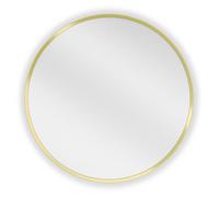 Mexen Loft miroir de salle de bain rond 55 cm, cadre doré - 9850-055-055-000-50 25740 5905315069566