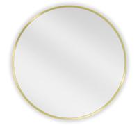 Mexen Loft miroir de salle de bain rond 60 cm, cadre doré - 9850-060-060-000-50 25741 5905315069573