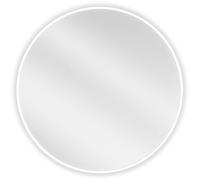 Mexen Loft miroir de salle de bain rond 70 cm, cadre blanc - 9850-070-070-000-20 25731 5905315069474