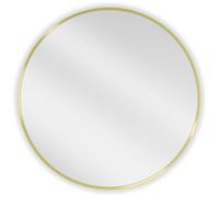 Mexen Loft miroir de salle de bain rond 75 cm, cadre doré - 9850-075-075-000-50 25744 5905315069603