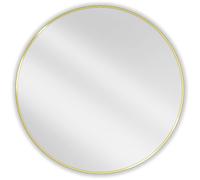 Mexen Loft miroir de salle de bain rond 95 cm, cadre doré - 9850-095-095-000-50 25748 5905315069641