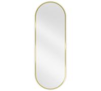 Mexen Loft miroir de salle de bains ovale 100 x 35 cm, cadre doré - 9851-100-035-000-50 25772 5905315069887