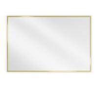 Mexen Loft miroir rectangulaire pour salle de bain 90 x 60 cm, cadre doré - 9852-090-060-000-50 25788 5905315070043