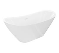 Mexen Lotos baignoire autoportante 150 x 75 cm, blanche, trop-plein blanc - 52051507700-20 61571 5905315575081