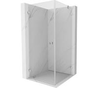 Mexen Lunar-B cabine de douche pivotante gauche 90 x 90 cm, transparente, chrome - 832-090-090-01-00-L 64707 5905315455727