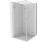 Mexen Lunar-B Duo cabine de douche pivotante 80 x 80 cm, transparent, chrome - 832-080L-080P-01-00 66494 5905315452931