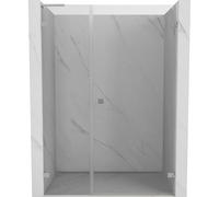 Mexen Lunar-B L porte de douche battante droite 115 cm, transparent, nickel brossé - 832SL-115-050-97-00-P 69675 5905315528261