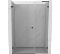 Mexen Lunar-B L porte de douche pivotante gauche 140 cm, transparent, gun metal - 832SL-140-050-95-00-L 69431 5905315527325