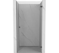Mexen Lunar-B porte de douche pivotante droite 100 cm, transparent, gris canon brossé - 832-100-000-66-00-P 68681 5905315452528