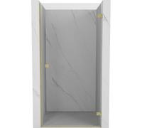 Mexen Lunar-B porte de douche battante droite 80 cm, transparent, doré brossé - 832-080-000-55-00-P 68642 5905315452214