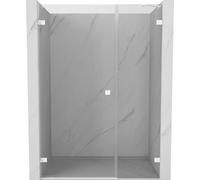 Mexen Lunar-B porte de douche pivotante gauche 120 cm, transparent, blanc - 832S-120-050-20-00-L 69085 5905315524850