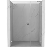 Mexen Lunar-B porte de douche pivotante gauche 135 cm, transparent, chrome - 832S-135-050-01-00-L 69060 5905315524799