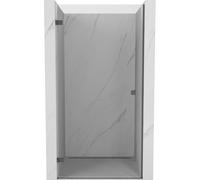 Mexen Lunar-B porte de douche pivotante gauche 50 cm, transparent, gris fusil brossé - 832-050-000-66-00-L 93451 5907931012513