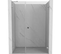 Mexen Lunar-B portes de douche pivotantes droite 140 cm, transparent, chrome - 832S-140-050-01-00-P 69433 5905315525703