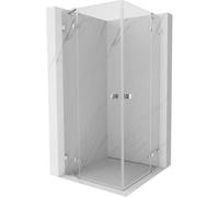Mexen Lunar Duo cabine de douche pivotante 100 x 100 cm, transparent, chrome - 834-100L-100P-01-00 62308 5905315423672