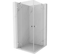 Mexen Lunar Duo cabine de douche pivotante 90 x 90 cm, transparent, chrome - 834-090L-090P-01-00 62289 5905315423542