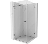 Mexen Lunar-F cabine de douche pliante gauche 90 x 90 cm, transparent, métal canon - 836-090-090-95-00-L 65619 5905315481245