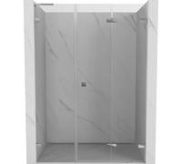 Mexen Lunar-F L porte de douche pliable droite 135 cm, transparent, chrome - 836SL-135-050-01-00-P 69630 5905315514394