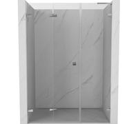 Mexen Lunar-F L portes de douche pliantes gauche 120 cm, transparentes, chrome - 836SL-120-050-01-00-L 69398 5905315513465