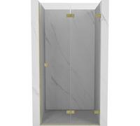 Mexen Lunar-F porte de douche pliable droite 80 cm, transparent, or brossé - 836-080-000-55-00-P 68865 5905315477057