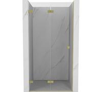 Mexen Lunar-F porte de douche pliante gauche 60 cm, transparent, or brossé - 836-060-000-55-00-L 68771 5905315476111