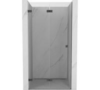 Mexen Lunar-F porte de douche pliante gauche 65 cm, transparent, gris canon brossé - 836-065-000-66-00-L 68799 5905315476395