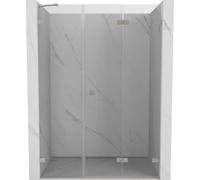 Mexen Lunar-F porte de douche pliantes droite 145 cm, transparent, nickel brossé - 836S-145-050-97-00-P 69385 5905315513427