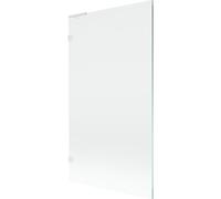 Mexen Lunar L paroi de baignoire à 1 volet 100 x 150 cm, transparent, blanc - 897L-100-000-20-00 70055 5905315515957