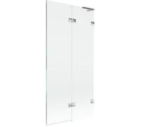 Mexen Lunar L Paroi de baignoire pliante en 2 parties droite 90 x 150 cm